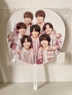 なにわ男子　カウコン2021　集合団扇 ジャンボうちわ