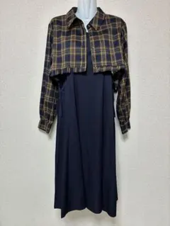 axesfemmePOETIQUE ボレロ付きキャミワンピース
