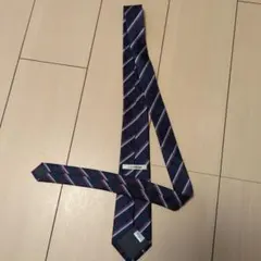CONOMI ネクタイ ネイビー ストライプ