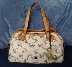 ろ*ん様 ANNA SUI　ウォールデコ ミニボストンバッグ　ベージュ