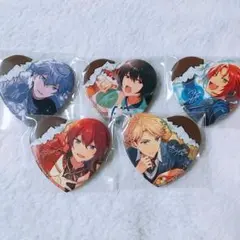 あんスタ ハート缶バッジ Knights