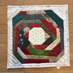 【580】キルト50×50クリスマスオーナメント