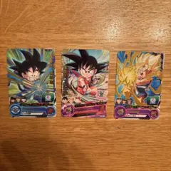 スーパードラゴンボールヒーローズ　孫悟空3枚セット