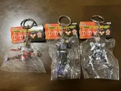仮面ライダー リアル フィギュア キーホルダー 3種セット