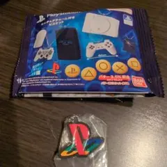 値下げ！PlayStationミニチュアチャーム付きビスケット　ロゴ