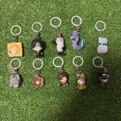 キャラクター フィギュア 目印チャーム 10点セットまとめ売りのサムネイル