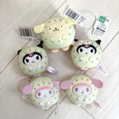 新品未使用♡サンリオ 着ぐるみマスコット クロミ マイメロディー ポムポムプリン
