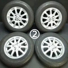 ① 社外アルミ 冬 155/65R14 タント ムーヴ キャンバス N-BOX - メルカリ