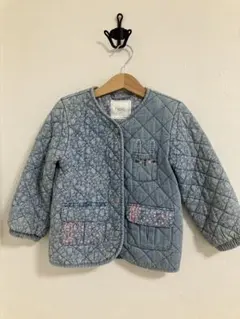 ★next 花柄デニムキルティングジャケット 3-4y 104cm