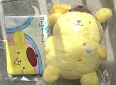 サンリオ一番くじ　ポムポムプリンぬいぐるみとレジャーシートセット