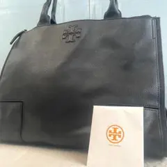 【みのちゃん様】トリーバーチ トートバッグ レザー A4 ポケット多め 黒