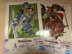 一番くじ　ドラゴンボール　I賞　クリアポスター　2点セット