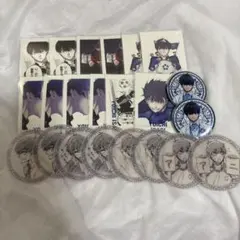 ブルーロック ブルロ展 潔世一 缶バッジ ぱしゃこれ クリアカード セット