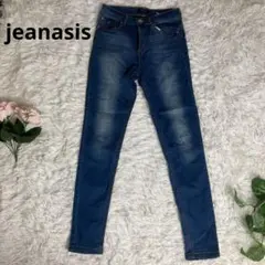 jeanasis ジーナシス　デニム　スキニー　ブルー　Sサイズ　細身