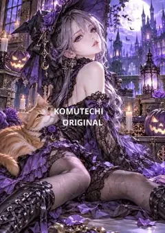 ハロウィン3/7 デジタルアート　2Lサイズ