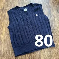 baby GAP ネイビー ベビーベスト　12〜18