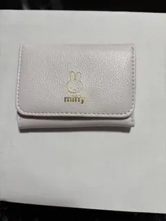 miffy 三つ折り財布 ピンク