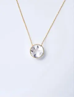 オジュール　(クリスタル/gold) star inside necklace