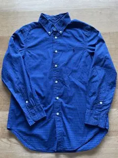 Ralph Lauren チェック柄長袖シャツ M (10-12)