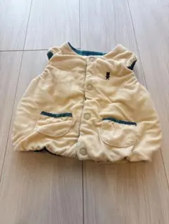 ミキハウス　ベビーベスト　リバーシブル