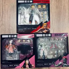 アニプレックス BUZZmod. 1/12 鬼滅 猗窩座 竈門禰豆子 煉獄杏寿郎