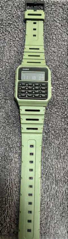 【未使用品】CA-53WF-3B CASIO デジタル腕時計 データバンク