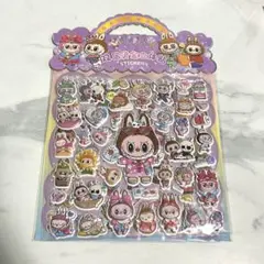 ラブブ　ぷっくりシール　2枚