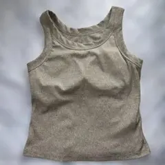 SHEIN カップ付き タンクトップ グレーのサムネイル