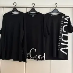 GOTCHA ブラック Tシャツ 長袖1枚　半袖2枚