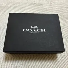 COACH ギフトボックス 黒 小型