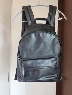 zara フェイクレザー リュックサック