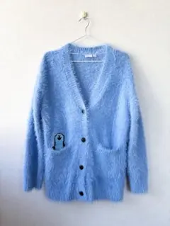 GU パペットスンスン カーディガン ブルー Sサイズ