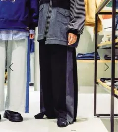 ニコアンド be with M ラクオシャパンツ