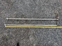 デコトラ アートトラック ステンレス製 絞りパイプ旗棒90cm 千葉発