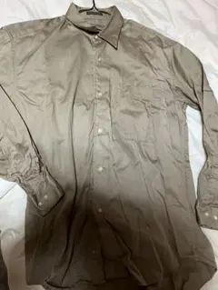 SENT ARSER 長袖シャツ カーキ色 M