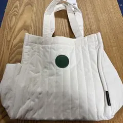 スターバックス ホワイト キルティング トートバッグ