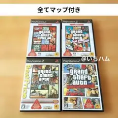 グランド・セフト・オート リバティーシティストーリーズ等　PS2ソフト4本セット