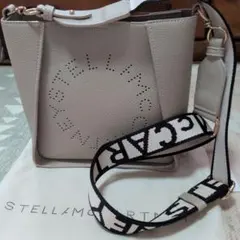 STELLA McCARTNEY グレー ショルダーバッグ