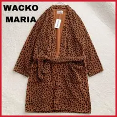 WACKOMARIA Leopard pile fabric Gown Coatのサムネイル