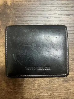 TAKEO KIKUCHI ブラック コインケース　小銭入れ