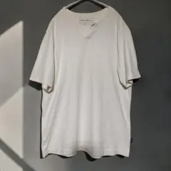 Eddie Bauer　スキッパーT　オフホワイト　M　古着のサムネイル