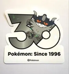 ポケモン 30周年 ステッカー 韓国限定 ニャイキング - メルカリ