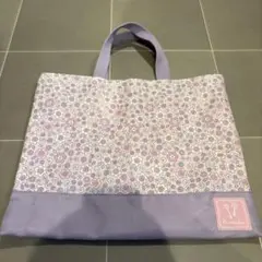 花柄手提げ袋