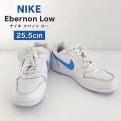 NIKE エバノン ロー Ebernon Low 25.5cm 白 青 (水色)のサムネイル