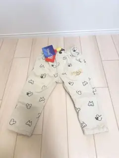 BABYDOL ミッキーマウス柄パンツ 90cm コーデュロイ