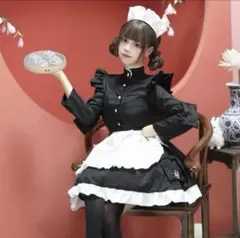 カンフーメイド チャイナメイド服 コスプレ ハロウィンのサムネイル