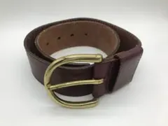 カルバンクライン Calvin Klein ベルト ■ 本革 レザー ボルドー系