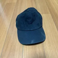 黒 コットンキャップ 使用感あり