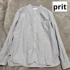 prit ストライプ ボタンダウンシャツ サイズ1のサムネイル