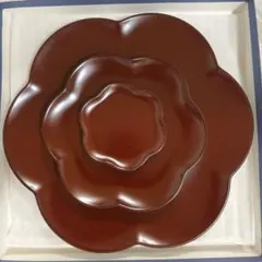Kurihara harumi 花形皿 3枚セットのサムネイル